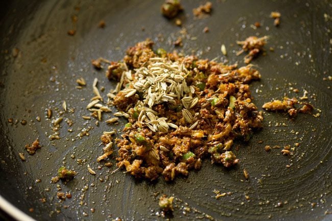 crushed fennel seeds added to the spice mixture. 