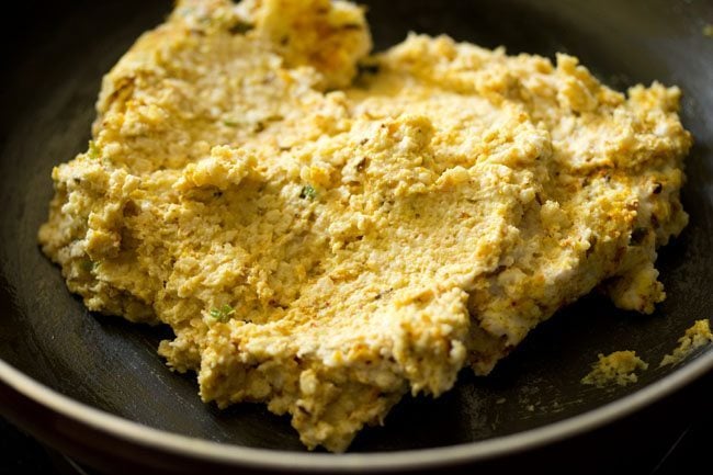 sautéing urad dal mixture. 