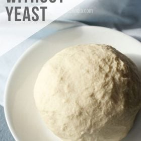 no yeast pizza dough