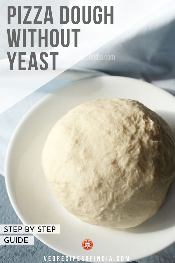 No Yeast Pizza Dough (Easy Recipe) | Vegan Pizza Dough