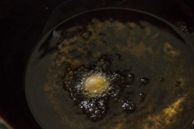 frying cheese corn balls