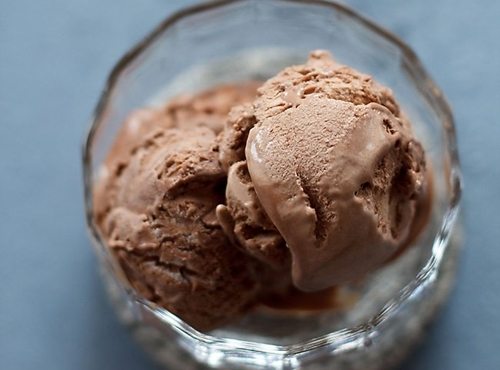 eggless chocolate ice cream recipe