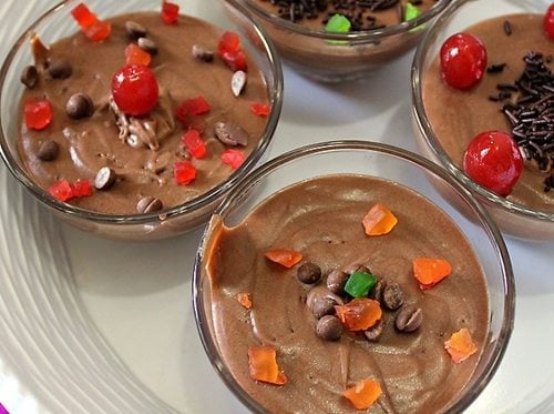 eggless chocolate mousse recipe