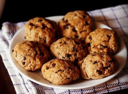 eggless chocolate chip cookies recipe