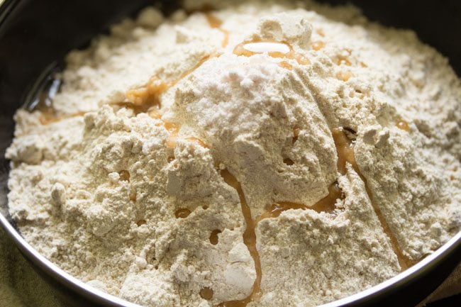 flour in a bowl