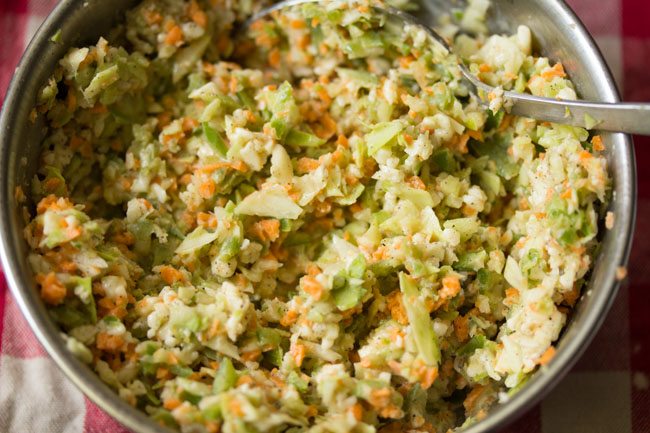 mixed cheese slaw