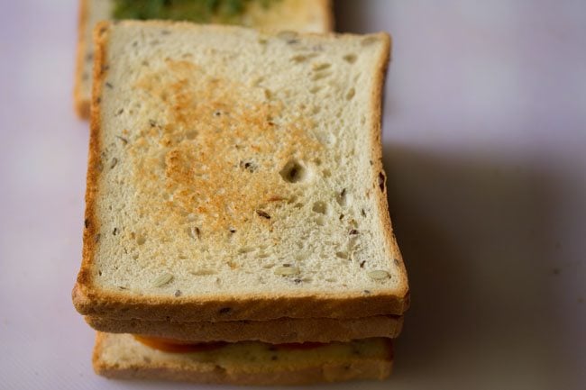 third layer of club sandwich