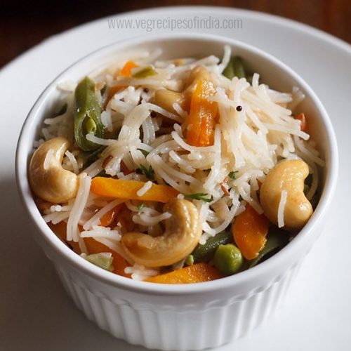 veg semiya upma recipe