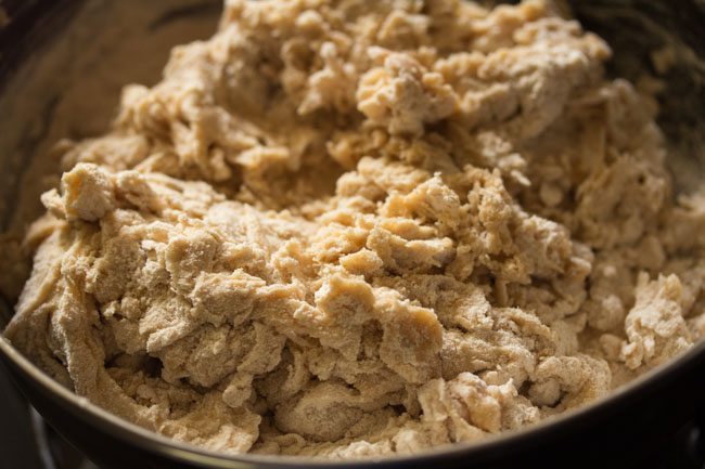 kneading dough for sandwich bread. 