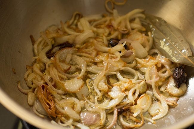 sauteing onions