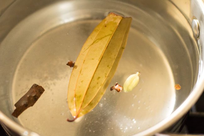 spices in water