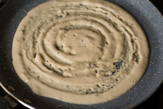 preparing bread dosa recipe