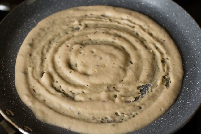 preparing bread dosa recipe