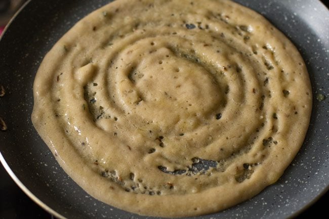 preparing bread dosa recipe