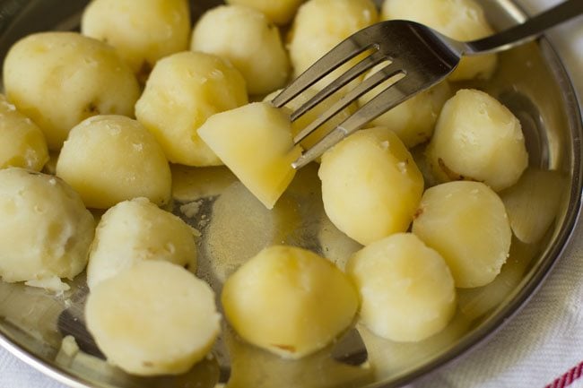 baby potatoes for dum aloo recipe