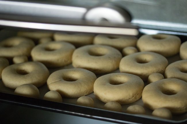 Donut Recipe   Chocolate Donut   Eggless Donut - 87