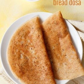 instant bread dosa recipe