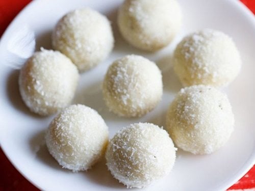 instant coconut ladoo recipe