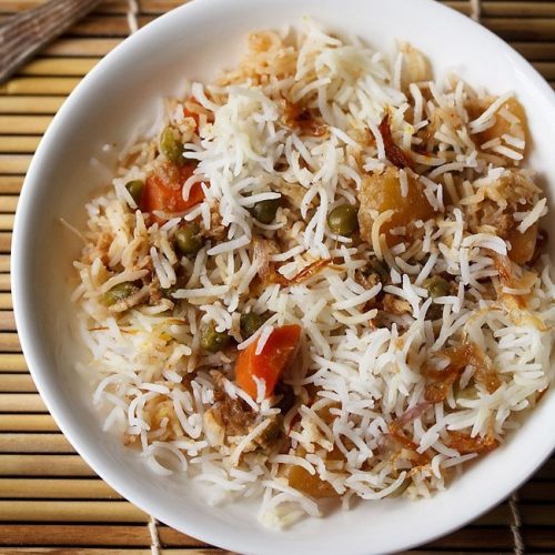 kolkata veg biryani recipe