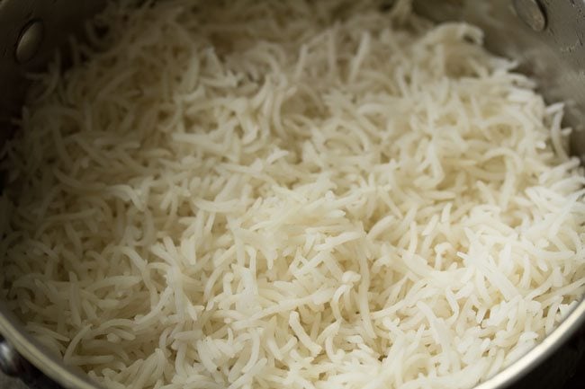 rice for Kolkata veg biryani recipe