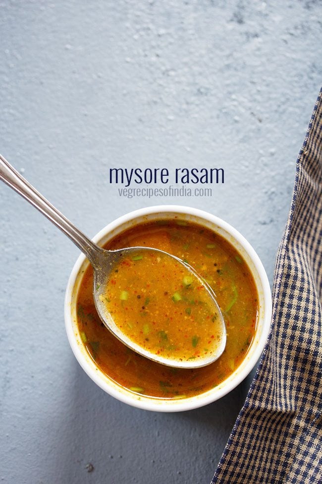 mysore rasam recipe
