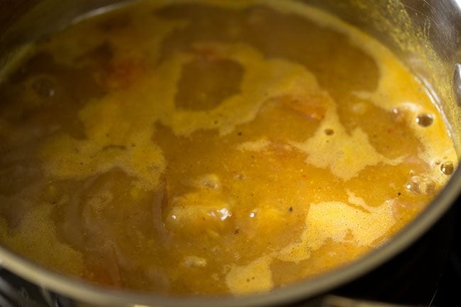 preparing mysore rasam recipe