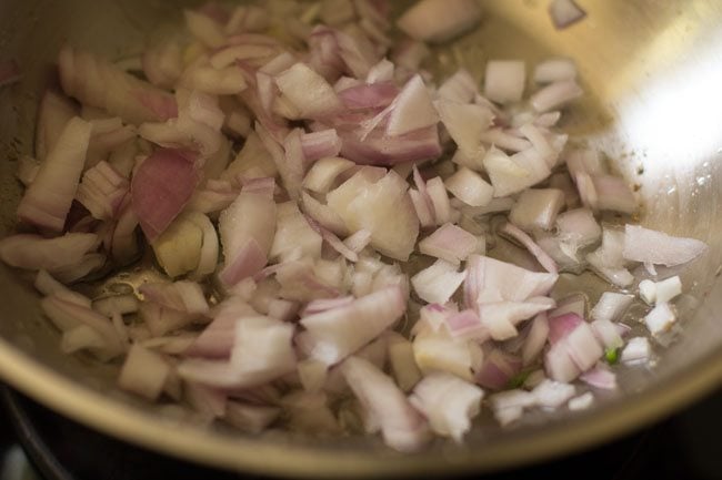 chopped onions added