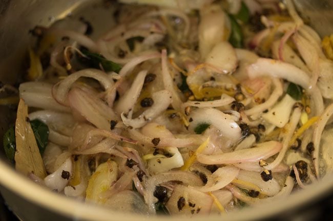 sautéing onions with the rest of the ingredients. 