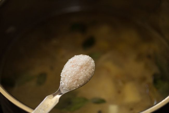 salt for preparing Kerala style potato stew recipe