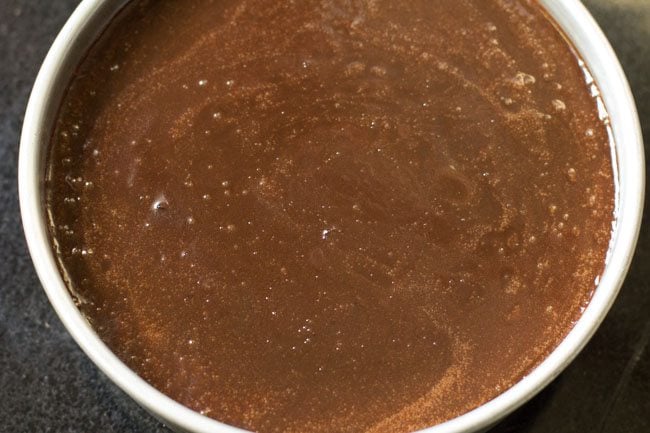 icing for eggless chocolate cake in pressure cooker recipe