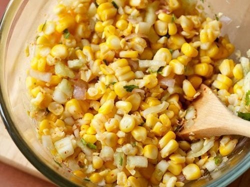 sweet corn salad recipe
