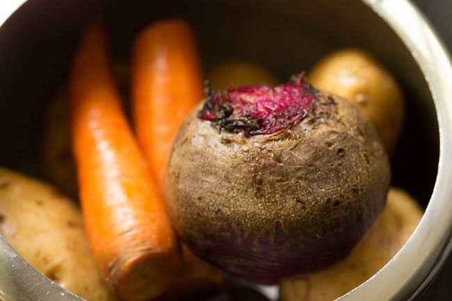 veggies for Bengali style veg chops recipe