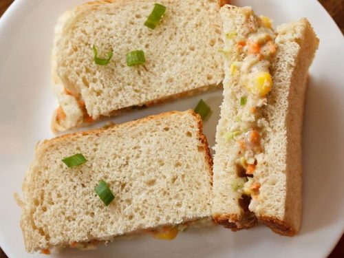 veg coleslaw sandwich recipe