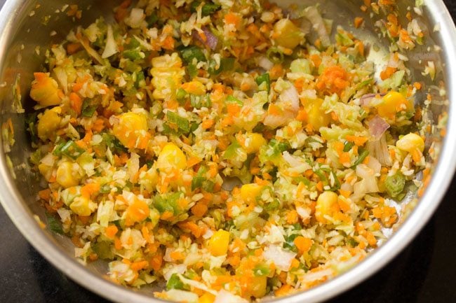 mixed veggies in a bowl