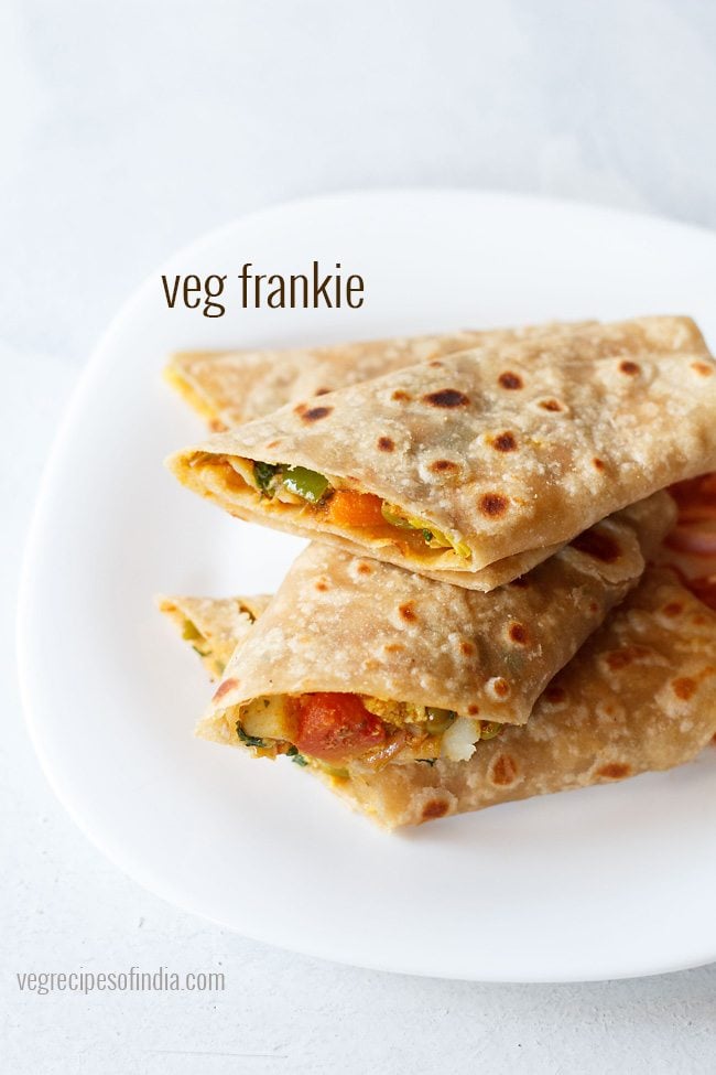 veg frankie recipe