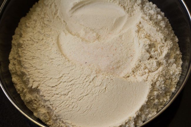 flour for veg kathi rolls recipe