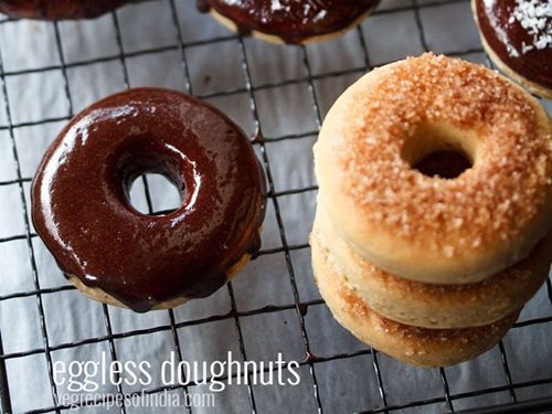 eggless doughnut recipe