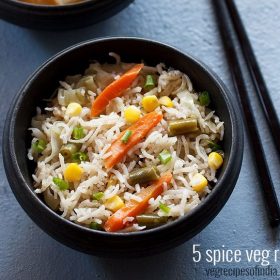 5 spice rice recipe