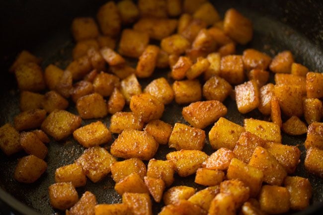 sauteed potato fry 