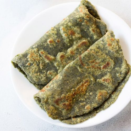 Bathua Ka Paratha  Healthy Bathua Recipe  - 97