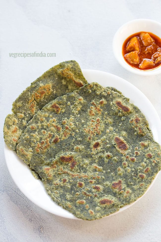 Bathua Ka Paratha  Healthy Bathua Recipe  - 62