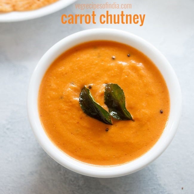 Carrot Chutney » Dassana's Veg Recipes