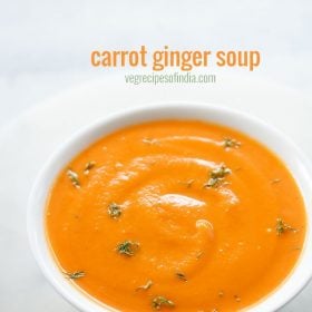 carrot ginger soup recipe