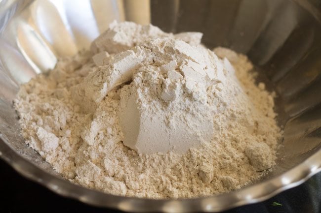 flour in a bowl