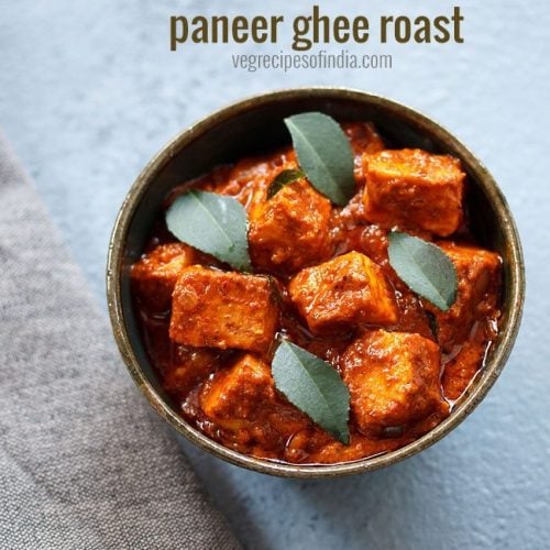 paneer ghee roast