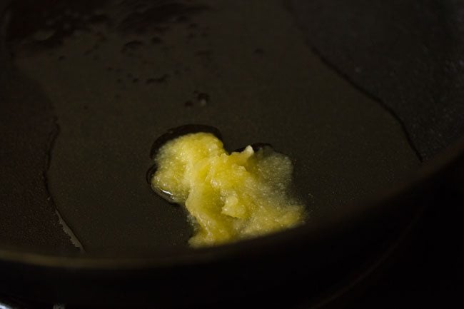 ghee in a pan