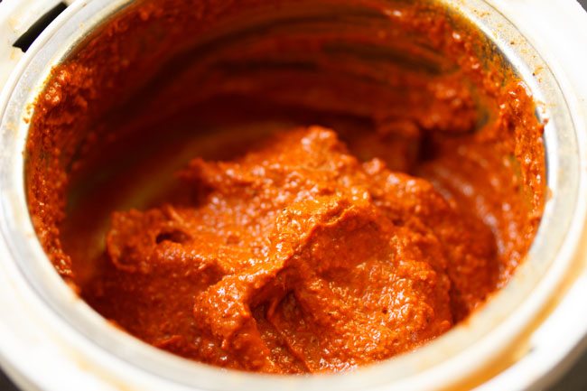 ground paste prepared