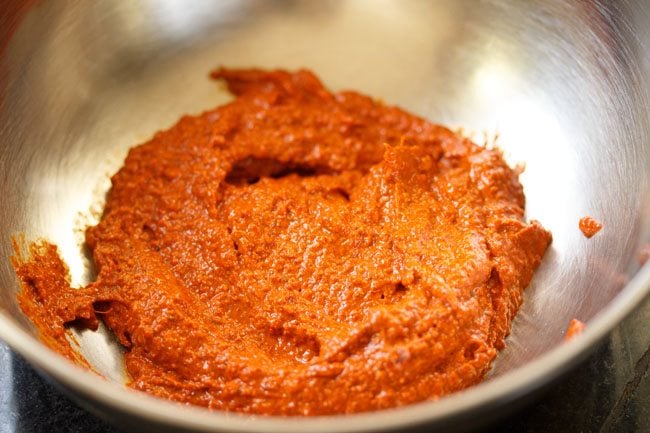 masala paste in a bowl