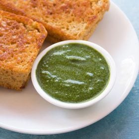 pudina chutney, mint chutney