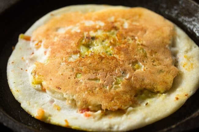 cooked sandwich uttapam.
